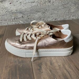 Soludos Women's The Original Ibiza-Classic-Rose Metallic Sneakers US size 9